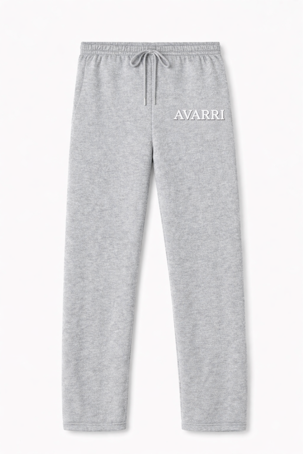 AVARRI STARS MARL GREY STRAIGHT LEG SWEATPANTS