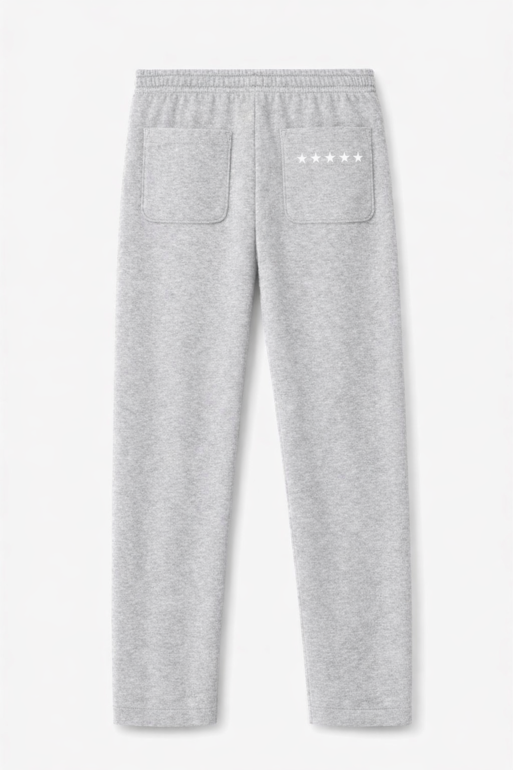 AVARRI STARS MARL GREY STRAIGHT LEG SWEATPANTS
