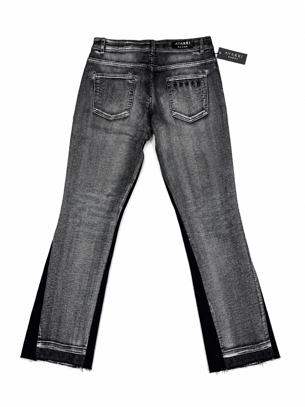 AVARRI FLARED JEANS LIGHT GREY