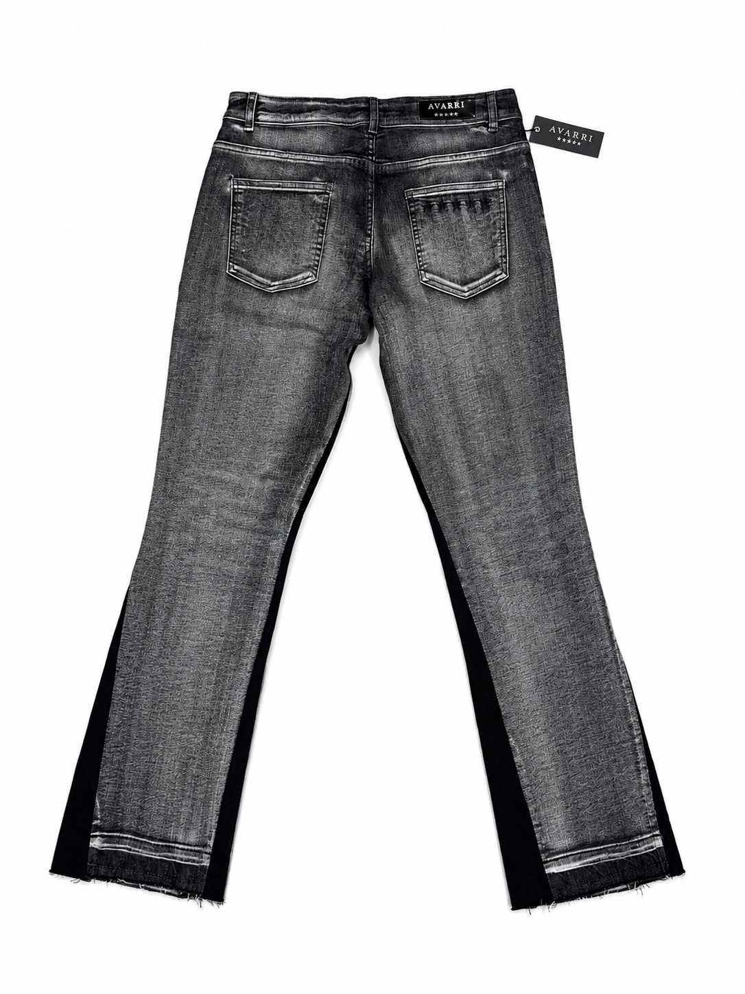 AVARRI FLARED JEANS LIGHT GREY