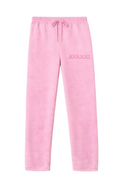 AVARRI STARS CANDY PINK STRAIGHT LEG BOTTOMS