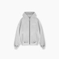 AVARRI ESSENTIAL ZIP UP HOODIE MARL GREY