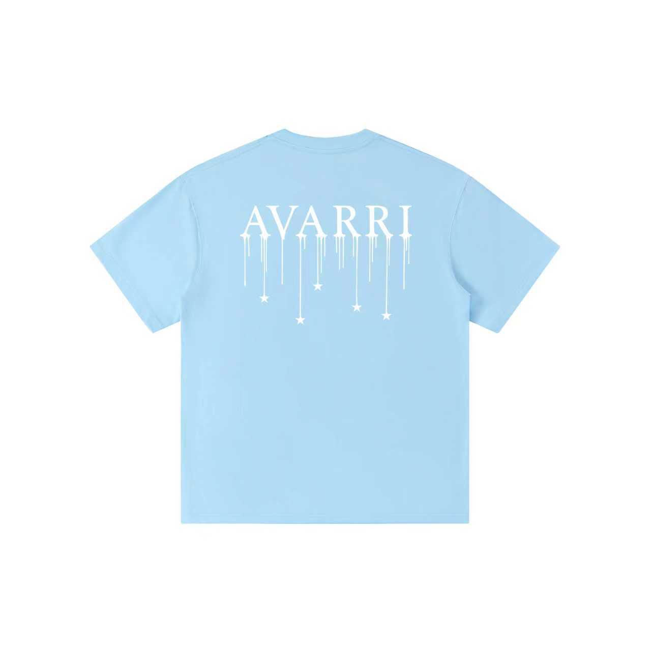 AVARRI STARS DRIP TEE SKY BLUE