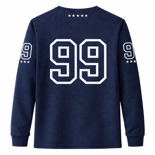 AVARRI 99 STARS NAVY LONG SLEEVE JERSEY