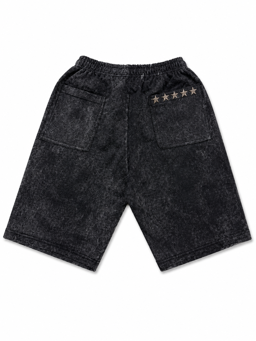AVARRI STARS SHORTS ACID GREY