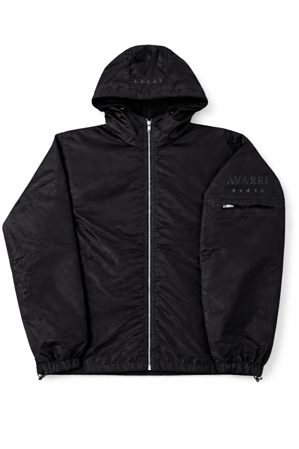 AVARRI STARS BLACK WINDBREAKER SET