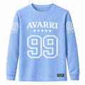 AVARRI 99 STARS SKY BLUE LONG SLEEVE JERSEY