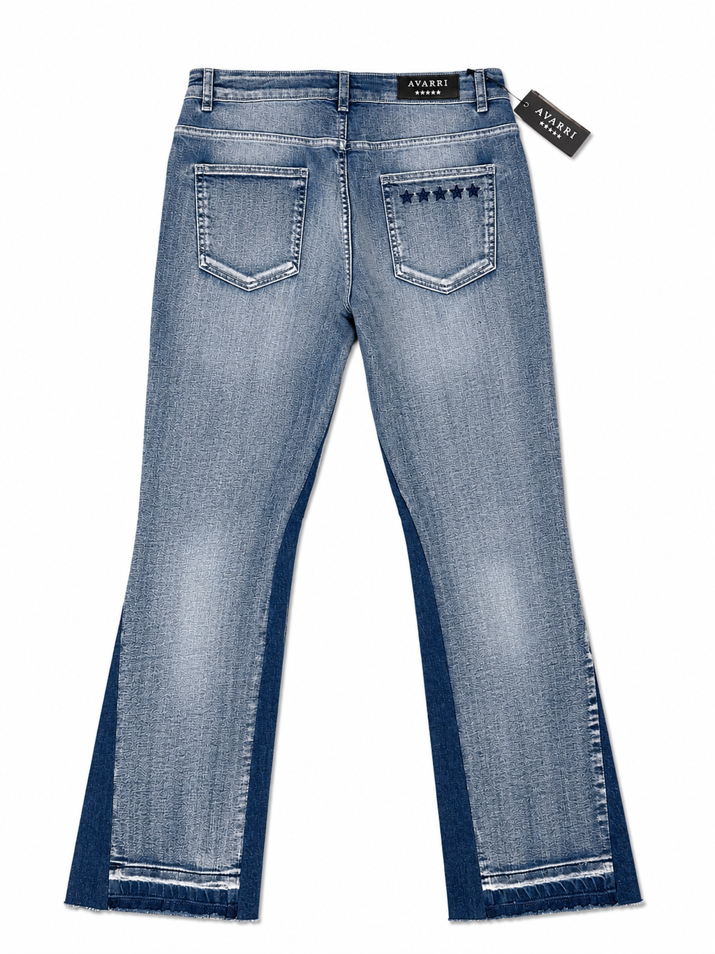 AVARRI FLARED JEANS WASHED BLUE