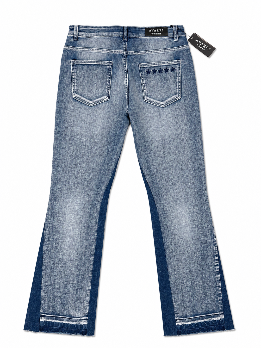 AVARRI FLARED JEANS WASHED BLUE