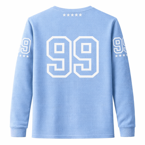 AVARRI 99 STARS SKY BLUE LONG SLEEVE JERSEY