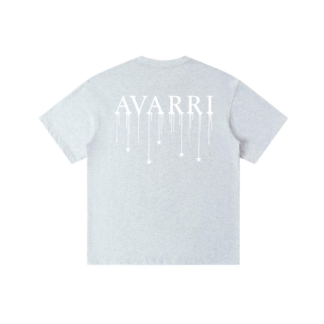 AVARRI STARS DRIP TEE MARL GREY
