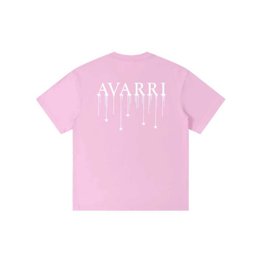 AVARRI STARS DRIP TEE PINK CANDY