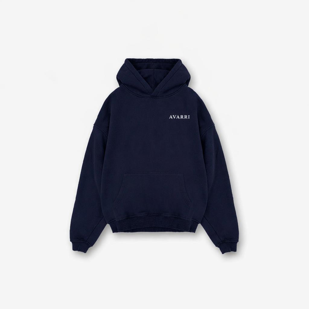 AVARRI ESSENTIAL PULL OVER HOODIE DEEP NAVY