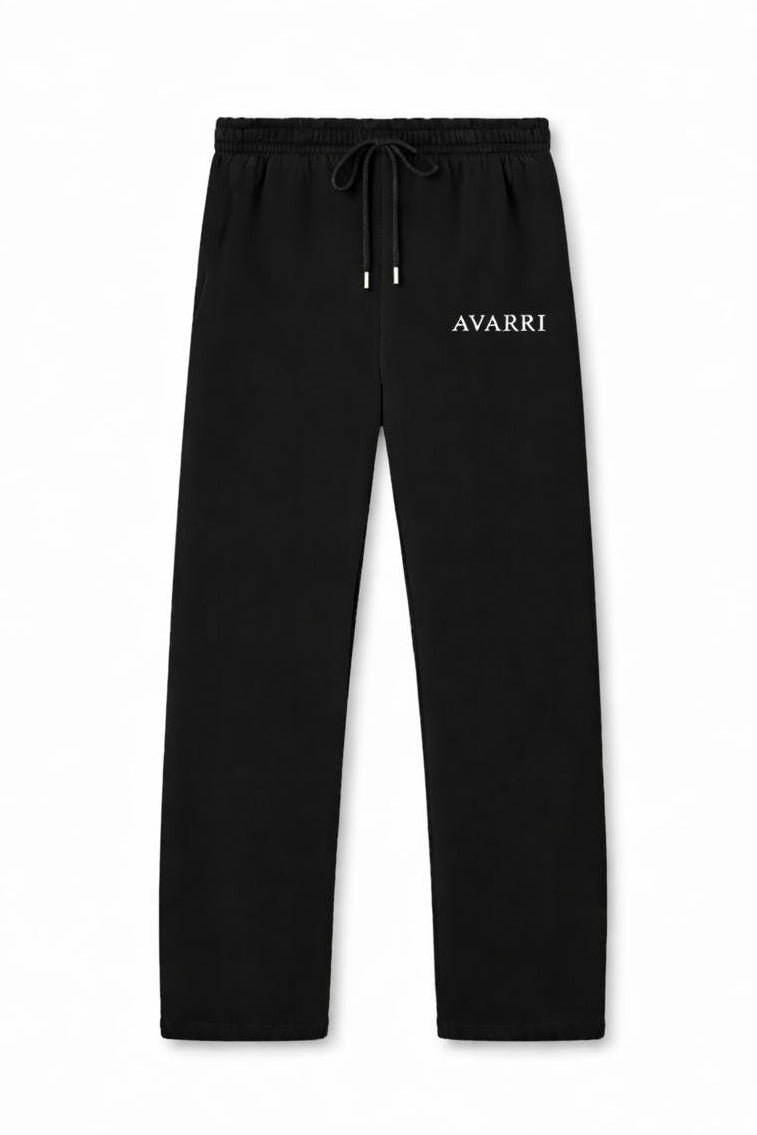 AVARRI ESSENTIAL SWEATPANTS JET BLACK