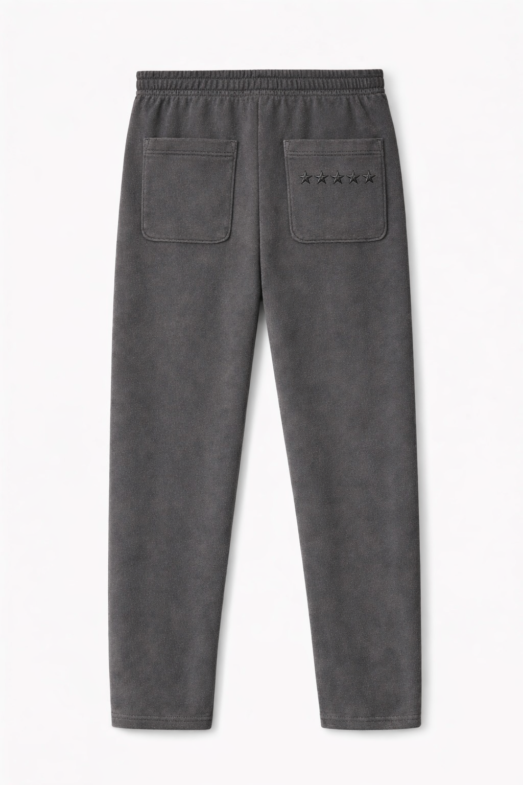 AVARRI STARS CHARCOAL GREY STRAIGHT LEG SWEATPANTS