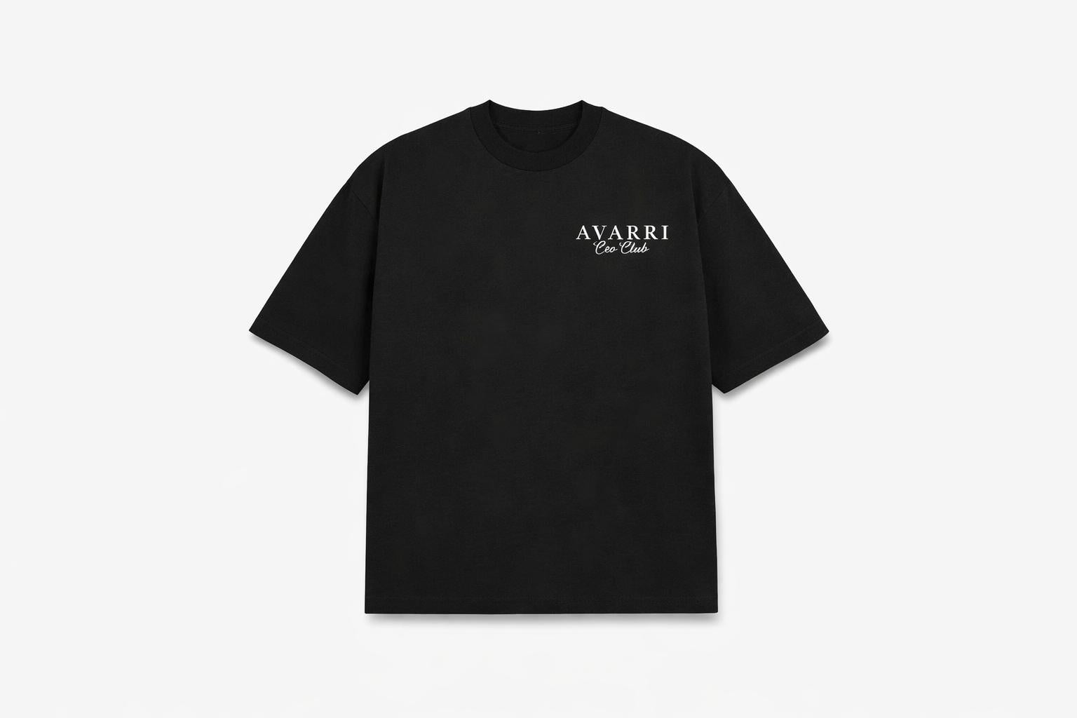AVARRI CEO CLUB TEE BLACK