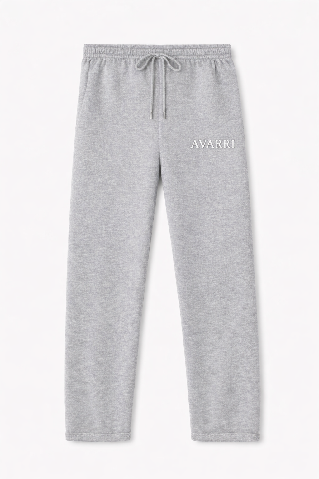 AVARRI STARS MARL GREY STRAIGHT LEG SWEATPANTS