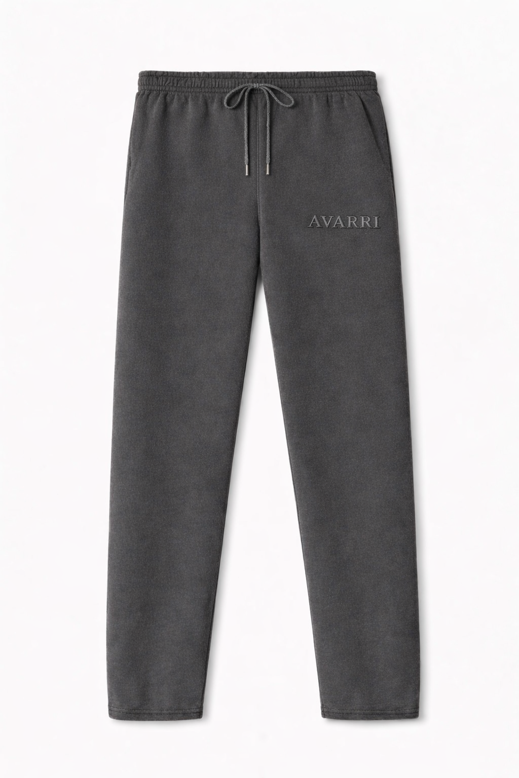 AVARRI STARS CHARCOAL GREY STRAIGHT LEG SWEATPANTS