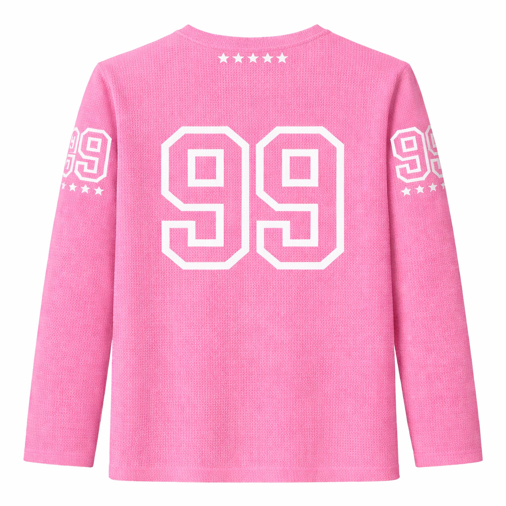 AVARRI 99 STARS CANDY PINK LONG SLEEVE JERSEY