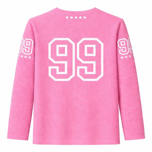AVARRI 99 STARS CANDY PINK LONG SLEEVE JERSEY