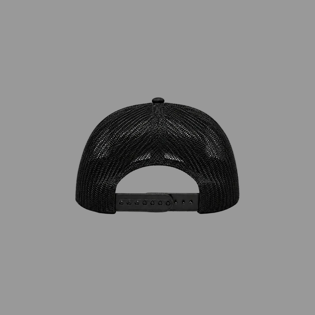 STARS LUXE TRUCKER CAP BLACK