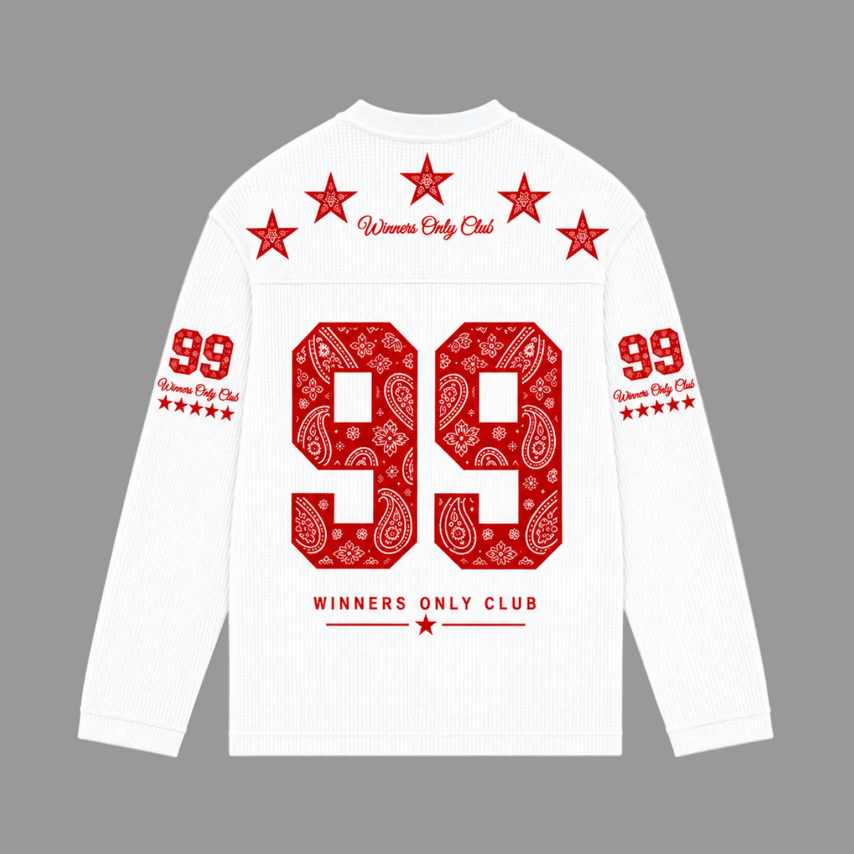 99 STARS RED BANDANA JERSEY