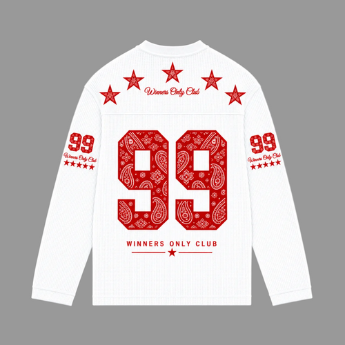 99 STARS RED BANDANA JERSEY